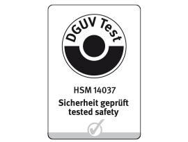 DGUV test certification for KFHS
