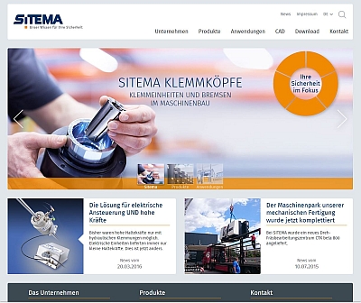 Nouveau site web de SITEMA